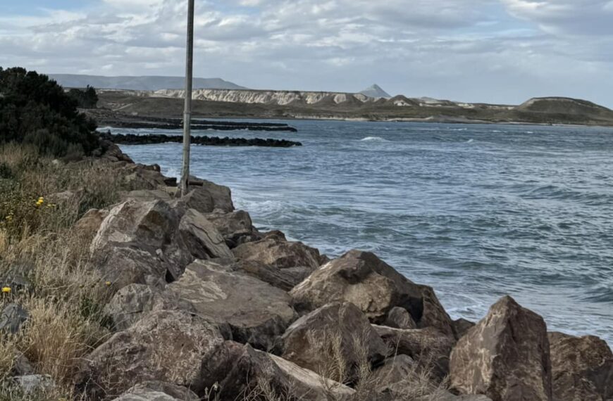 Domingo con lluvia en Comodoro