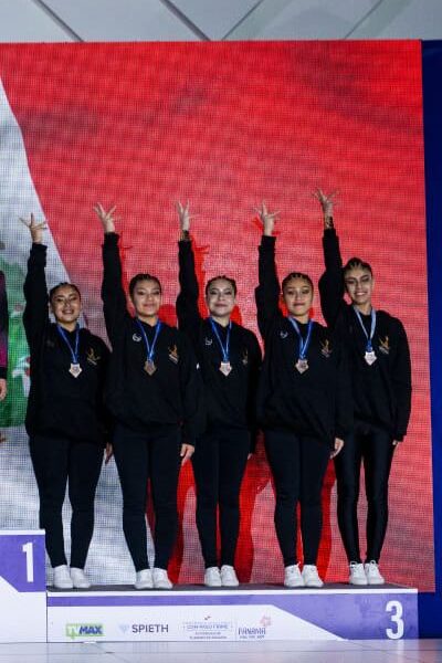 Gimnastas de Mercegué Aerobics sumaron experiencia internacional y ya piensan en la Final Nacional