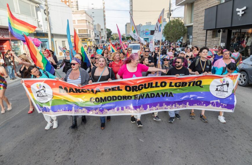 Comodoro tuvo la decimosegunda Marcha del Orgullo
