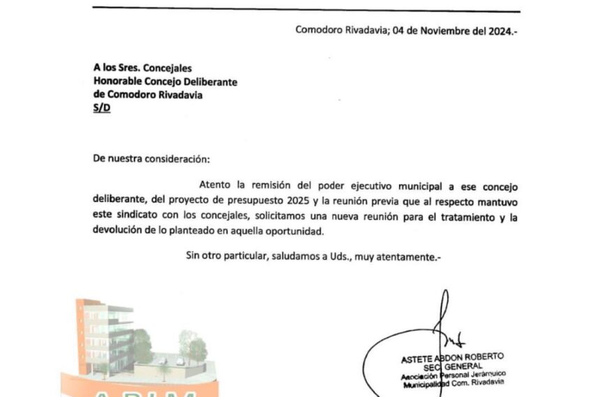 APJ pide ser parte del debate del presupuesto 2025