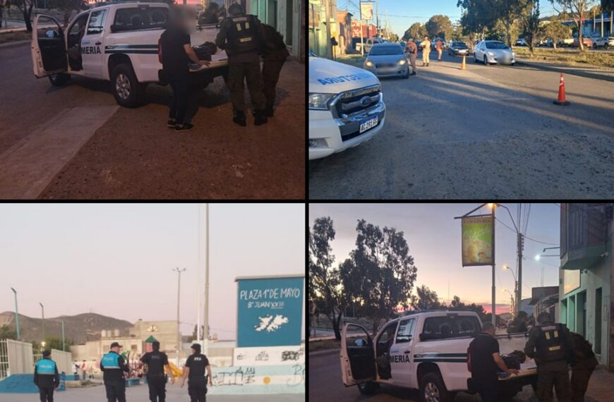 Noche de controles del Comando Unificado