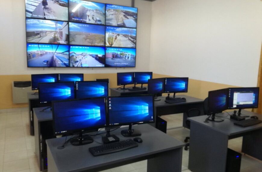 El Centro de Monitoreo de provincia funcionará en enero