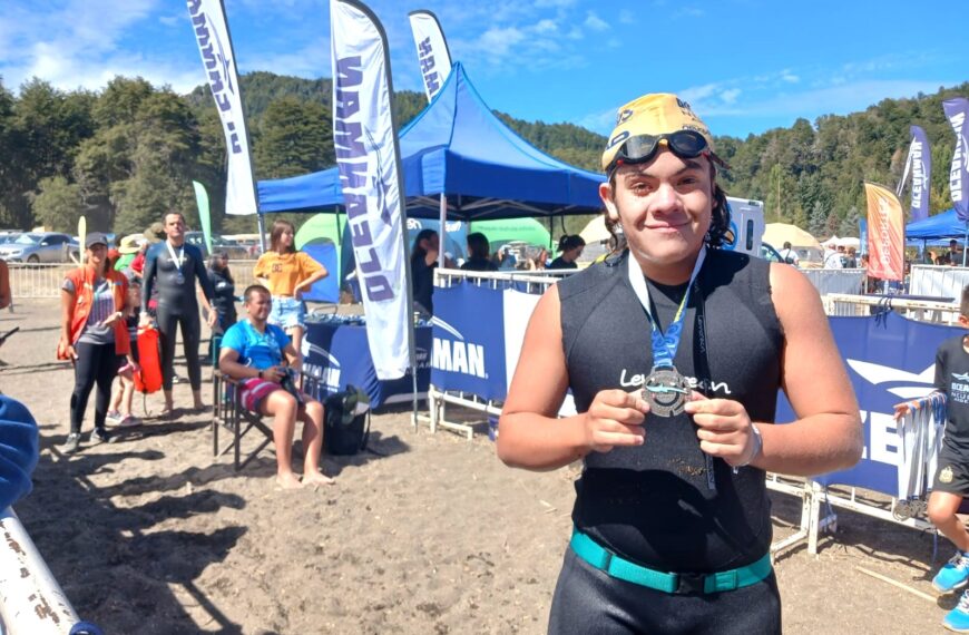 Bautista Whisky Rumbo al Binacional de Aguas Abiertas en Chile