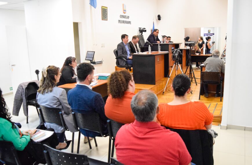 Audiencias públicas en el Concejo Deliberante