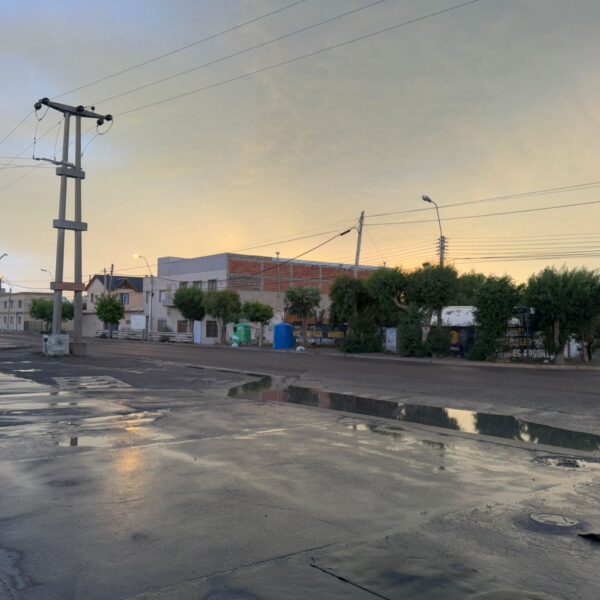 El año se despide con lluvias y viento