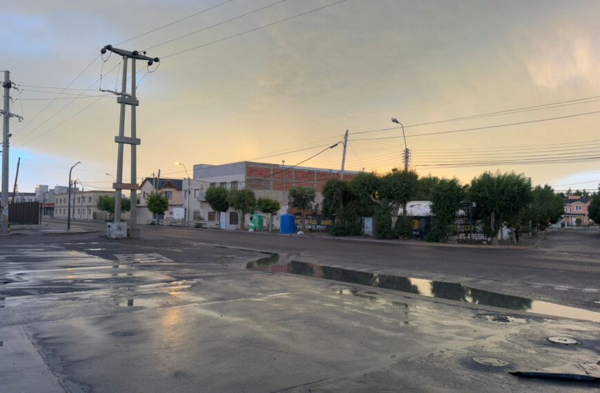 El año se despide con lluvias y viento