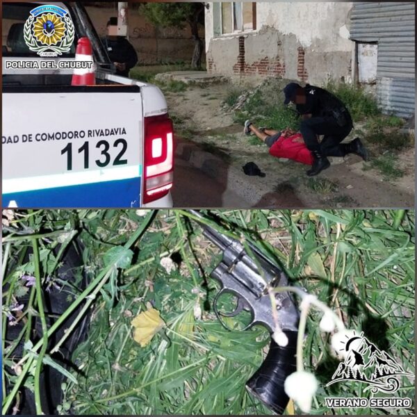 Quiso evadir un control y terminó detenido