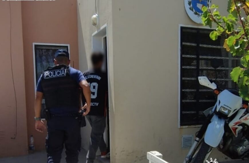 Un detenido por violencia familiar en Palazzo