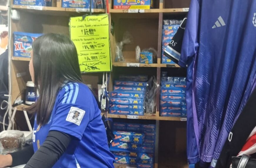 Decomiso de pirotecnia en la Feria Persa