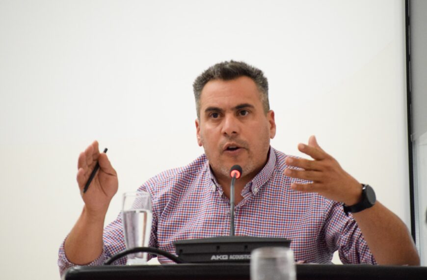 Marcos Panquilto: “La oposición se pone más nerviosa al ver a Juan Pablo Luque que algunos actores de la política nacional”.