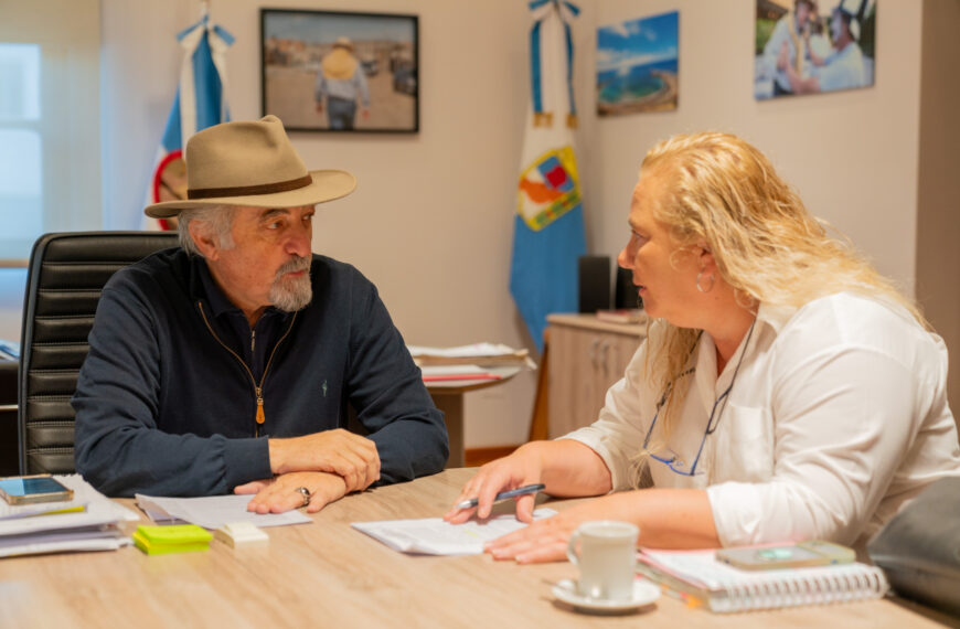Un trabajo en conjunto para mejorar más de 200 escuelas en Comodoro