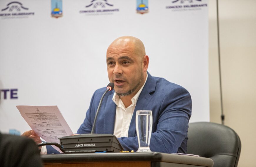 Ariel Montenegro confirmó el tratamiento del convenio para reactivar la obra del Estadio del Centenario: “La promesa de esta gestión es cumplir con esta etapa”