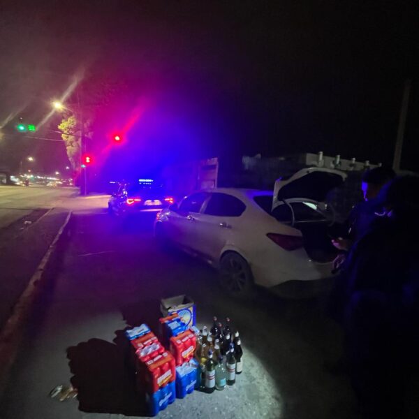 Circulaba sin luces, vendía alcohol por delivery y le secuestraron el auto por reincidencia