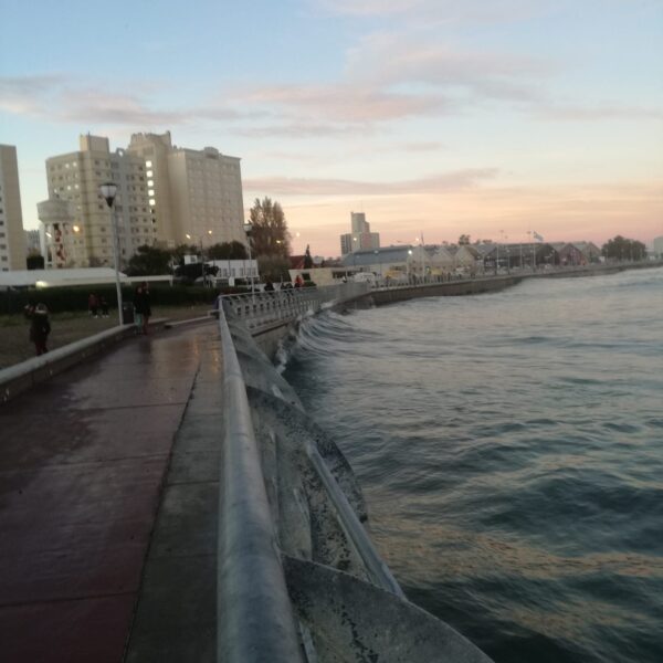 Sábado de lluvias en Comodoro y Rada Tilly