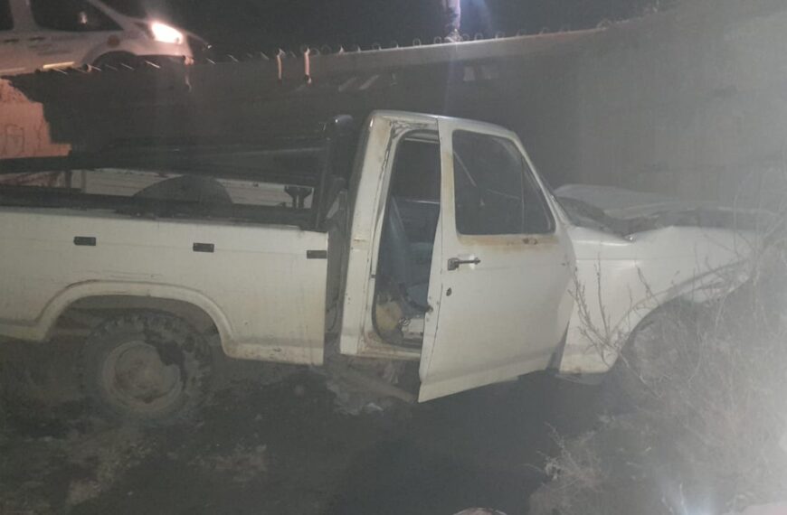 Volcó y no recordaba sus datos: fue trasladado al hospital