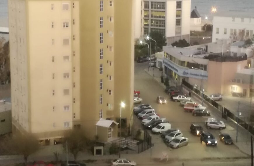 Jueves ventoso en Comodoro y Rada Tilly