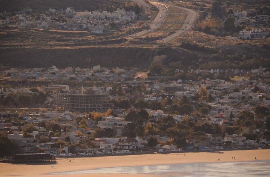 Lluvias aisladas en Comodoro