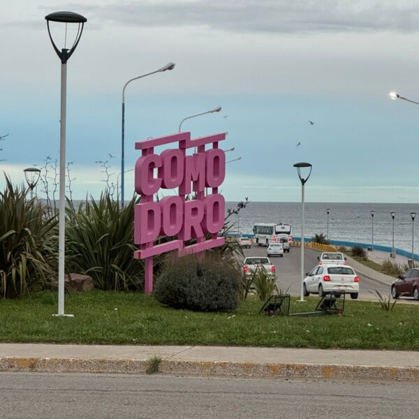 Miércoles ventoso en Comodoro