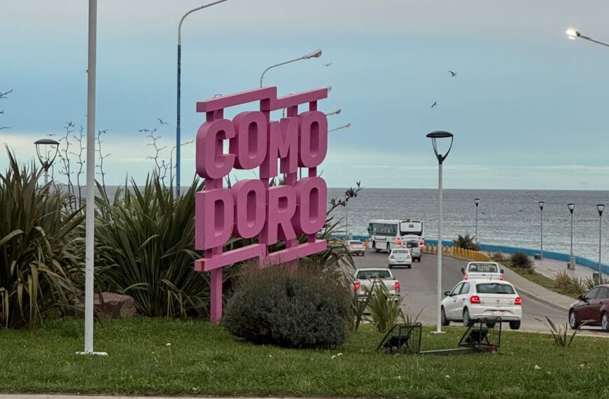 Miércoles ventoso en Comodoro