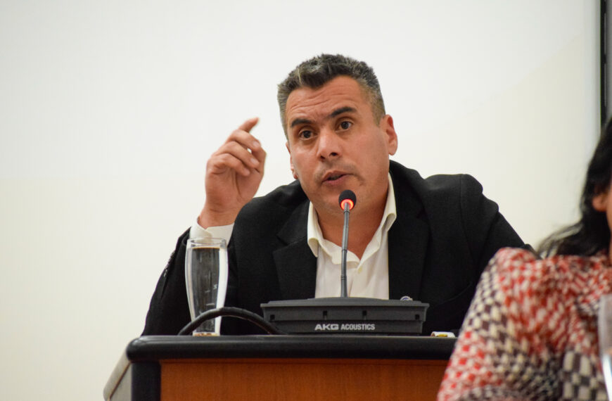 Panquilto destacó la prórroga del transporte y defendió el avance en el Estadio Centenario