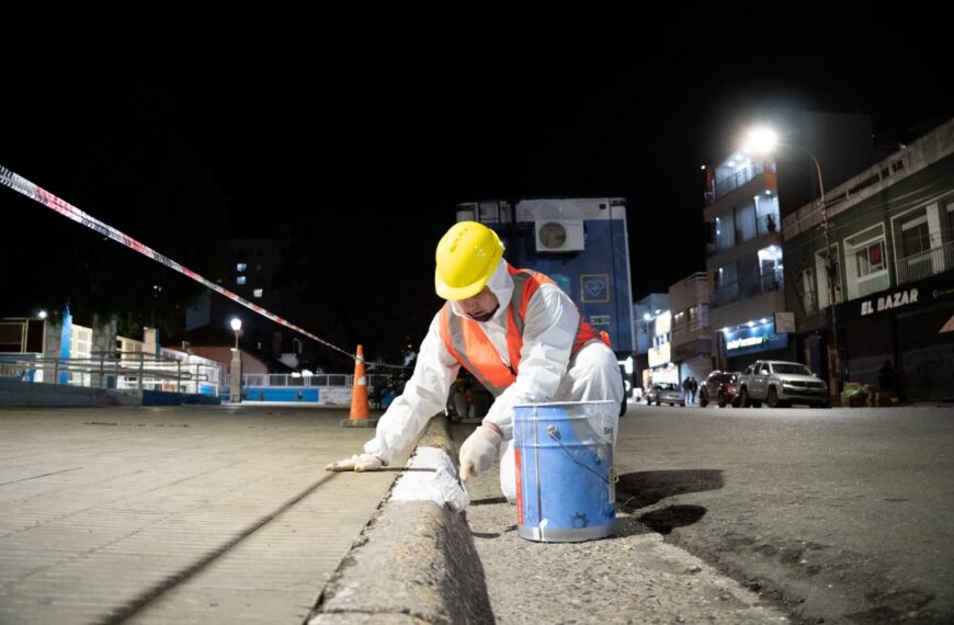 Se ejecuta un plan nocturno de mantenimiento y mejoramiento en el centro de la ciudad