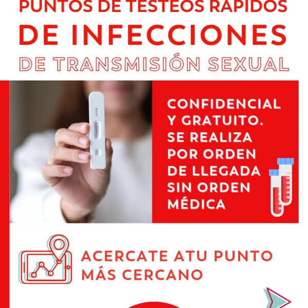 Más puntos de testeo rápido de infecciones de transmisión sexual en Comodoro Rivadavia