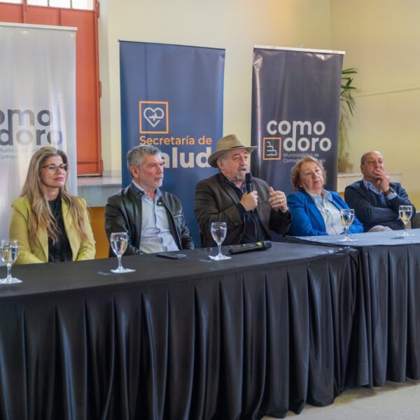 Con amplio acompañamiento institucional Comodoro Rivadavia presentó el Distrito de Salud