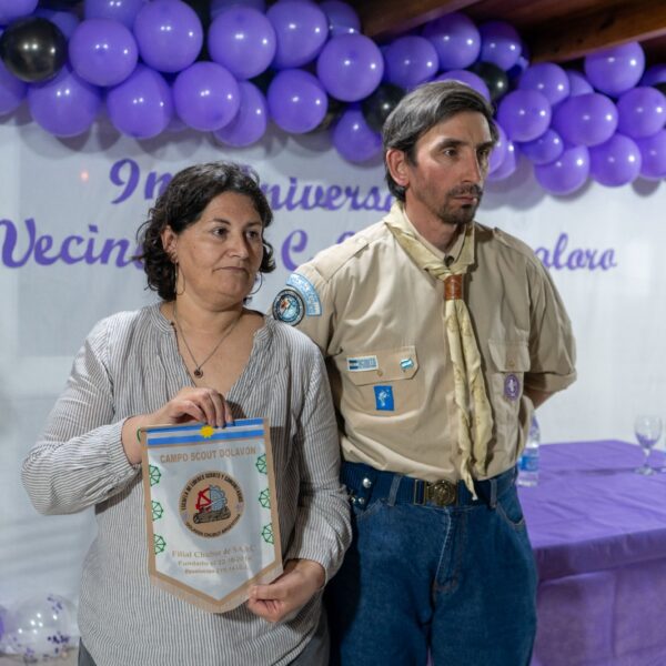 El Municipio acompañó los festejos por el aniversario de la vecinal y el club René Favaloro
