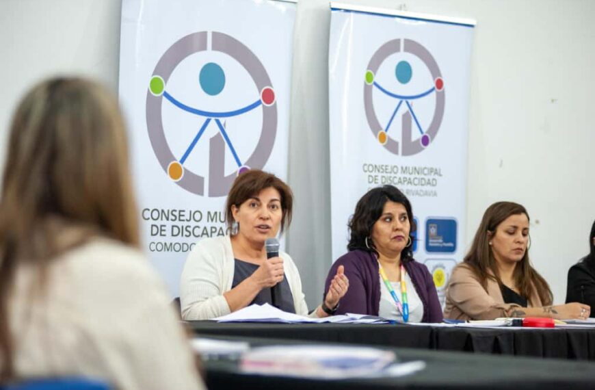 Ana Clara Romero participó de la Asamblea del Consejo de Discapacidad en Comodoro