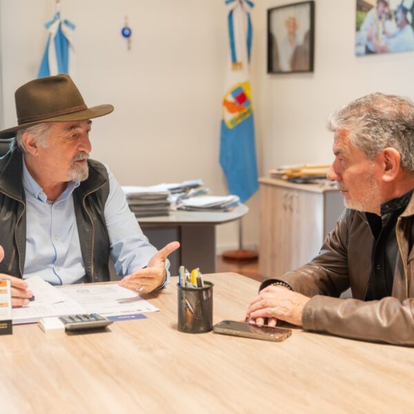 Othar mantuvo un encuentro con Taboada por el Predio Polideportivo que se edificará en zona norte