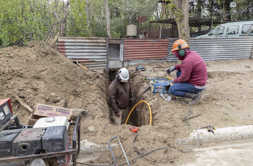 El Municipio avanza con la ampliación de la obras de gas y mantenimiento vial en Bella Vista Sur