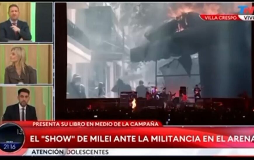 Los periodistas Viale y Yacono…