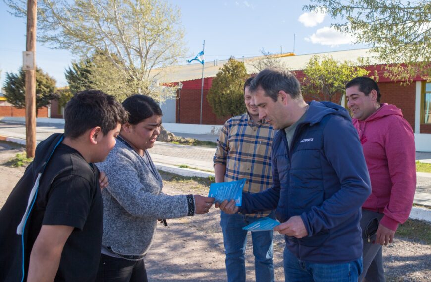 Caminamos cada localidad de la provincia convocando a quienes decidieron romper el silencio” dijo Luque