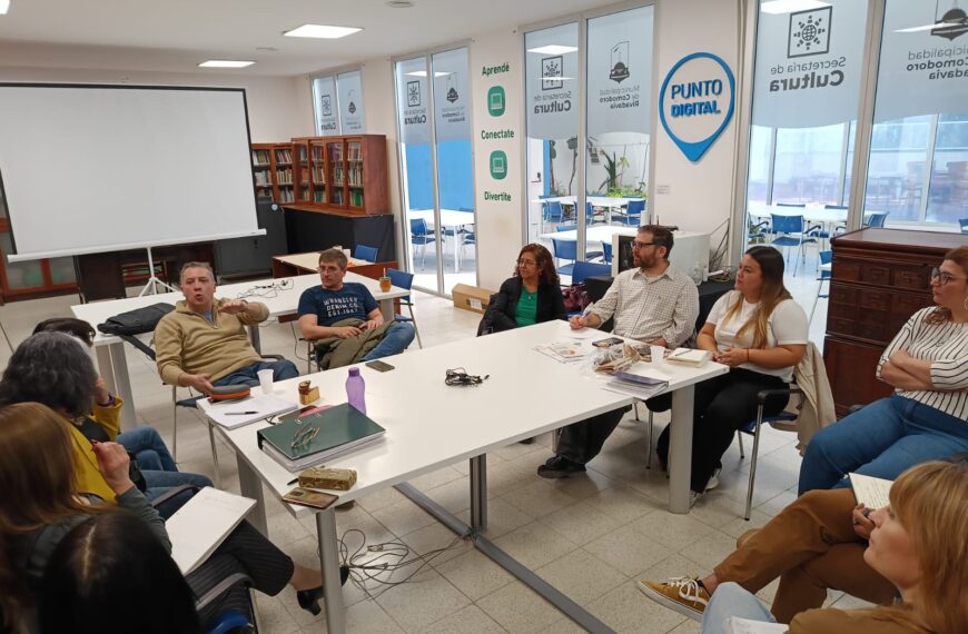 El Municipio avanza con una agenda de formación y participación vecinal