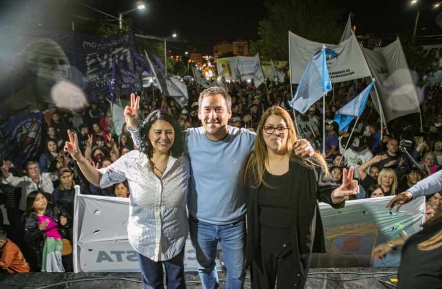 Luque cerró su campaña en…