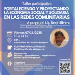 Dictarán un taller para fortalecer…