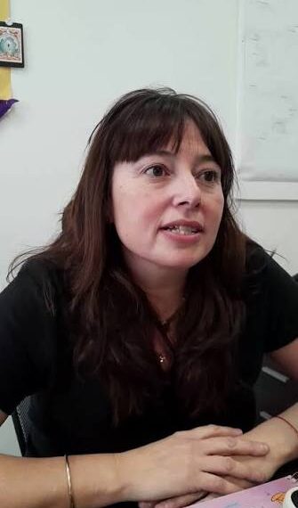 Maite Luque celebró el resultado…