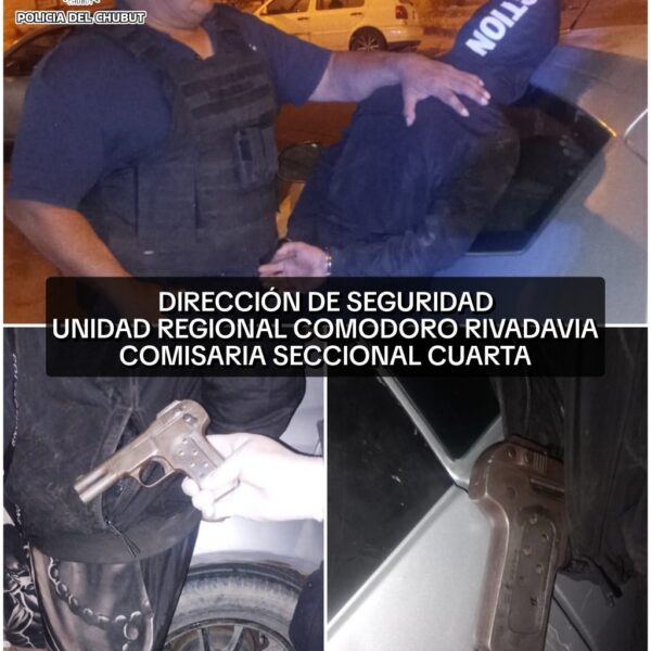 Recuperaron un Ford Ka robado y detuvieron al sospechoso armado