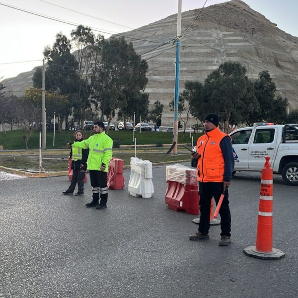 Comodoro y la región: se activaron cortes preventivos en las rutas por el temporal de viento