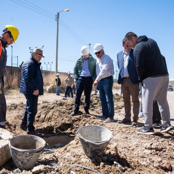 Othar: “Estamos avanzando con una obra fundamental para la zona sur de Comodoro”
