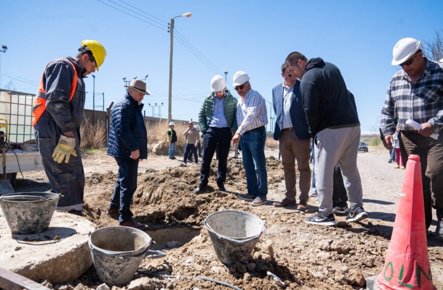 Othar: “Estamos avanzando con una obra fundamental para la zona sur de Comodoro”