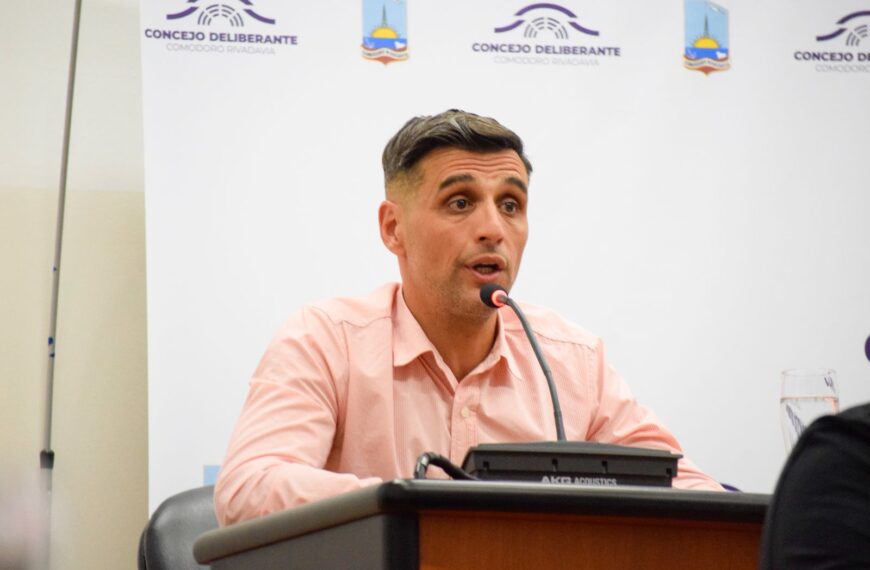 Martín Gómez: “La obra de descarga pluvial marca un paso clave en infraestructura y madurez institucional para Comodoro”