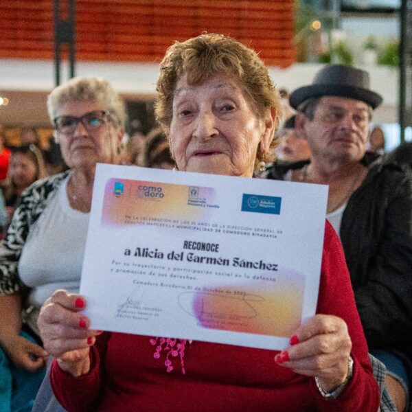 Adultos Mayores municipal, celebró el encuentro + 90 “Longevidad, participación y legado”