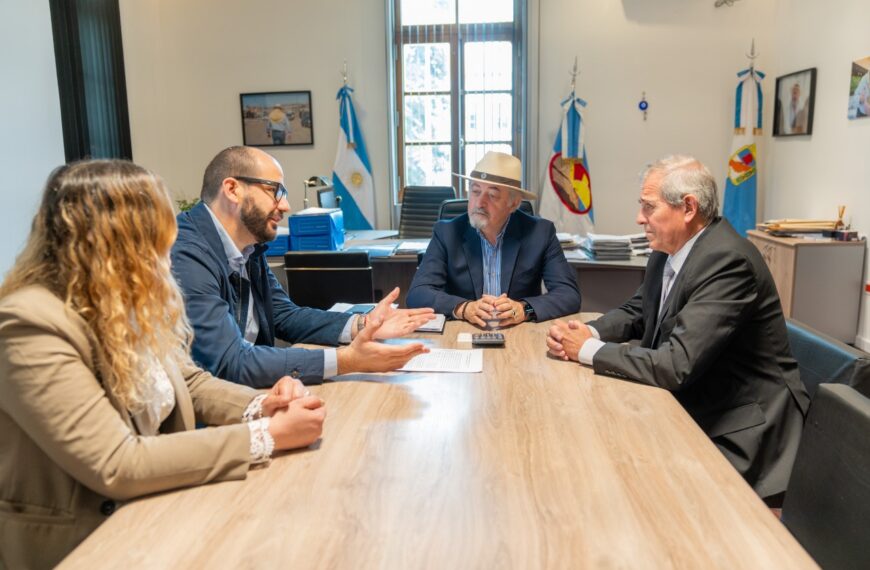 El Municipio y Provincia avanzan en la construcción de la sede de Discapacidad