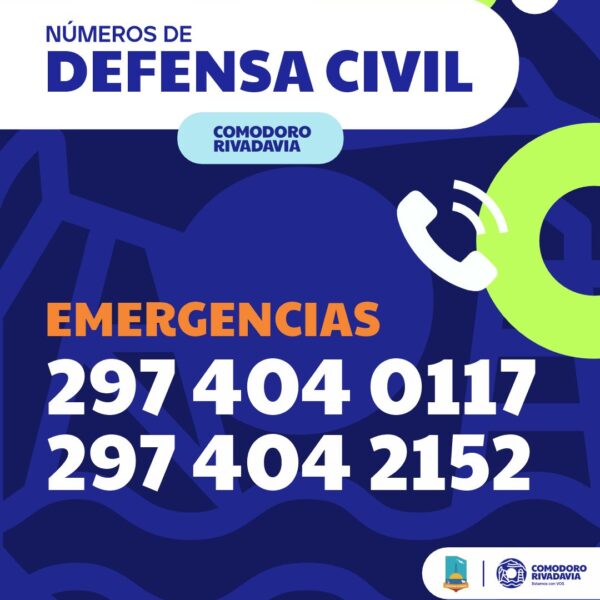 Comodoro Rivadavia suspende la atención al público por el alerta de vientos fuertes