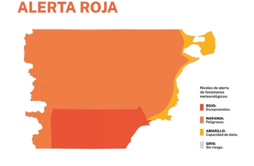 Se declara el estado de emergencia climática en Chubut