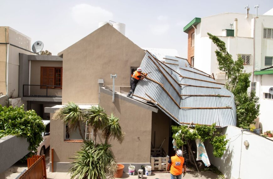 El intendente coordinó los trabajos de Defensa Civil ante la alerta roja en Comodoro