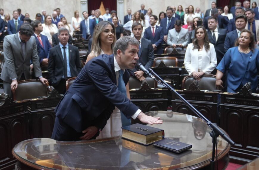 Luque juró como Diputado Nacional