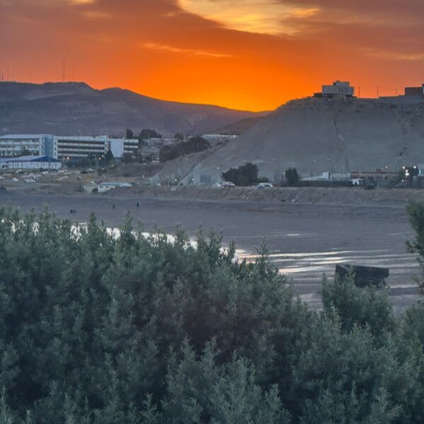 Sábado nublado pero agradable