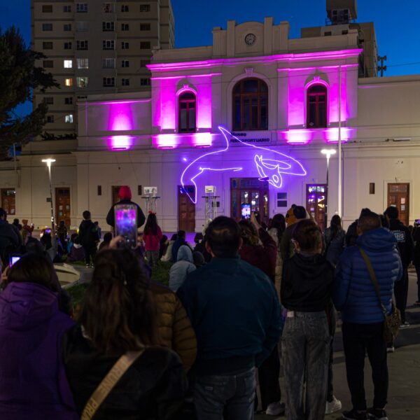 El Museo Ferroportuario se ilumina en el marco de las fiestas navideñas